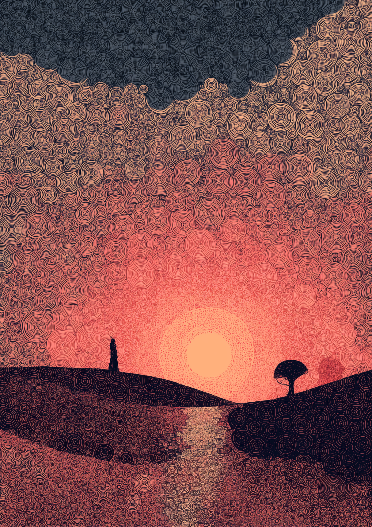 Silent Curve Poster