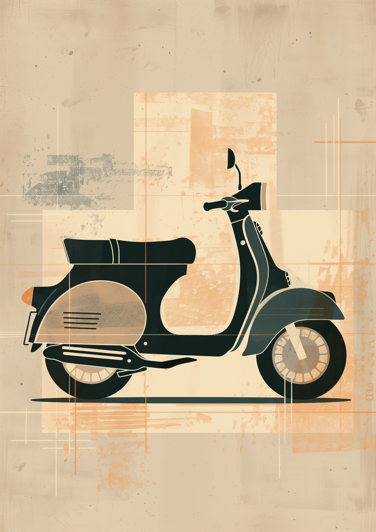 Slow Departure Poster