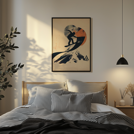 Snow Arc Poster