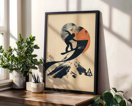 Snow Arc Poster