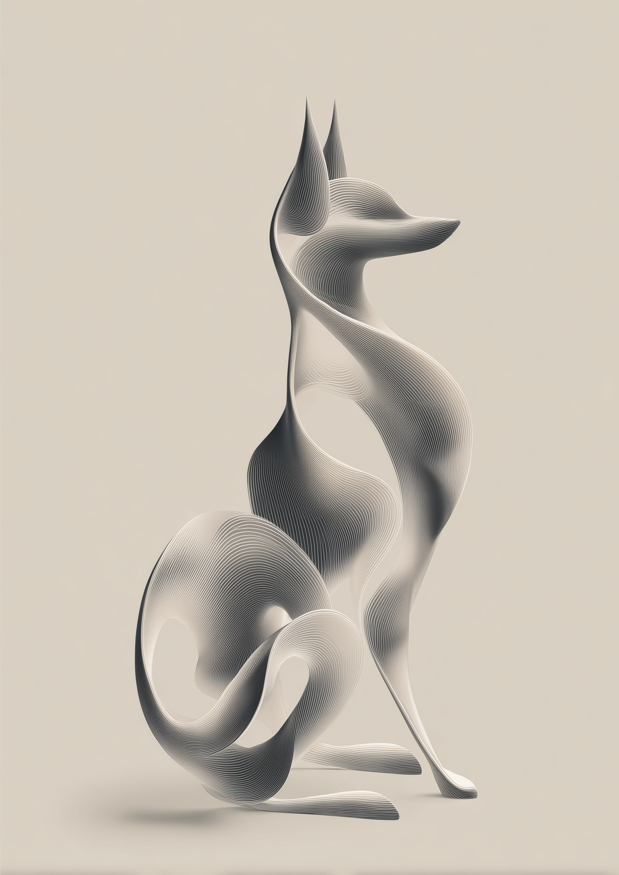 Standing Calm Poster