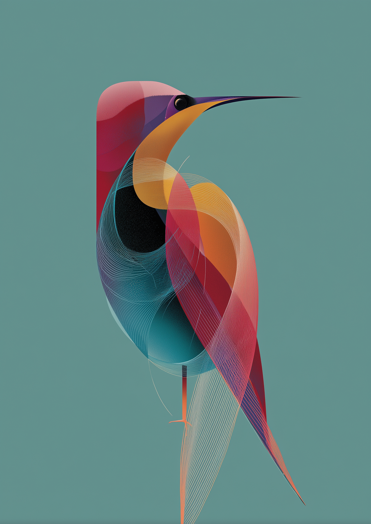 Still Perched Poster