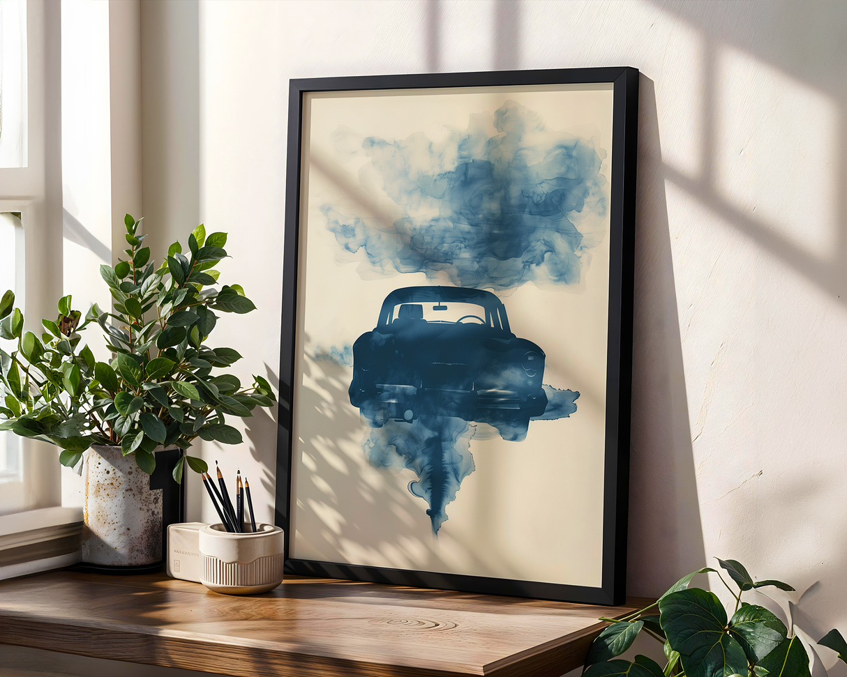 Suburban Passing Poster