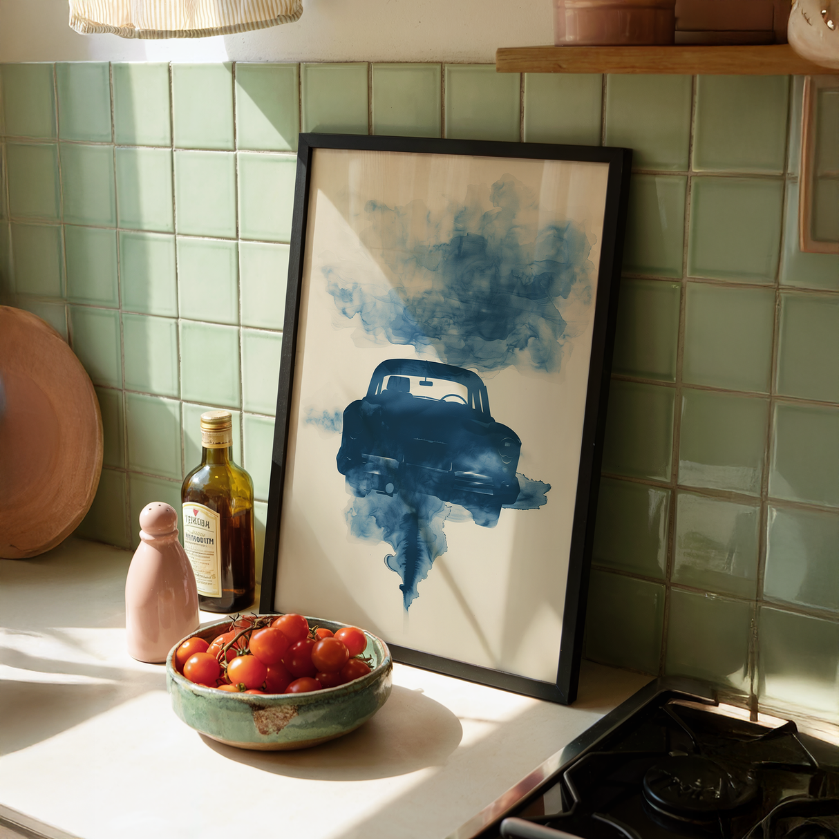 Suburban Passing Poster