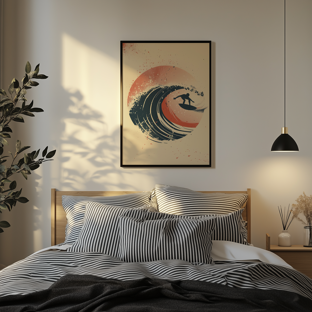 Sunset Paddle Poster