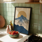 Wandering Route Poster