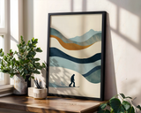 Winter Flow Poster